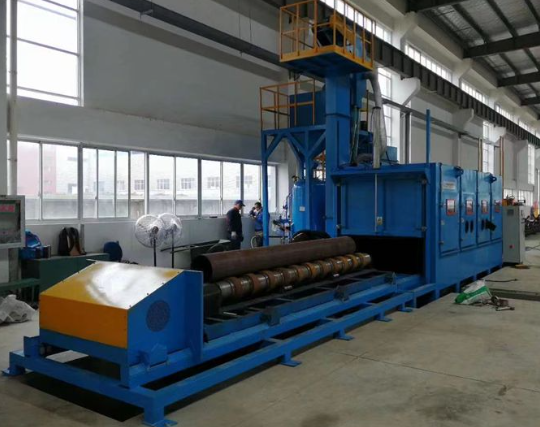 延边朝鲜族喷砂机在管道除锈中的现场施工应用